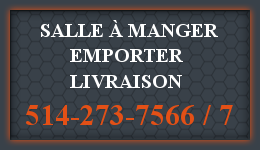 Le Roi du Smoked Meat - Salle à manger Emporter Livraison 514-273-1566